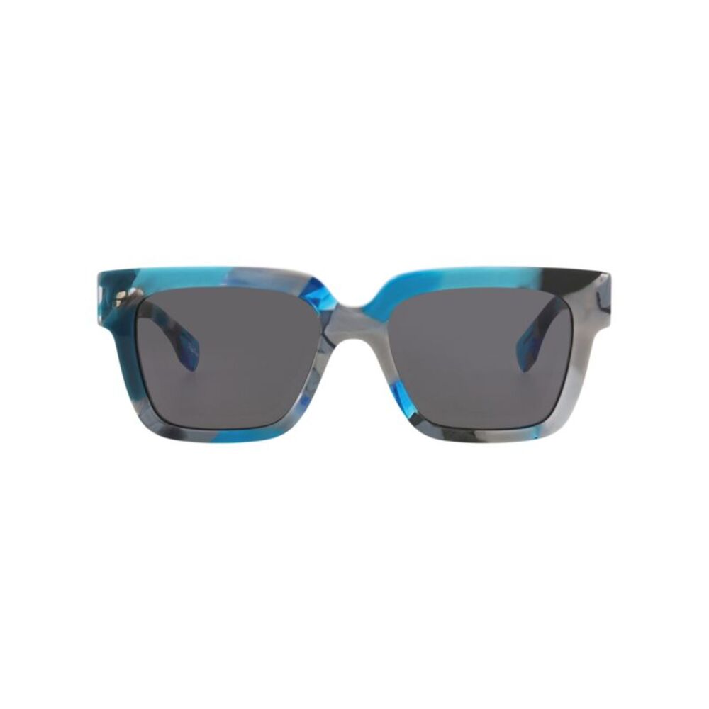 Gucci Square-Frame Recycled Acetate Sunglasses Blue Mens